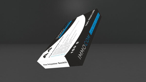 film polyester backlit-Porte affiche led lumineux