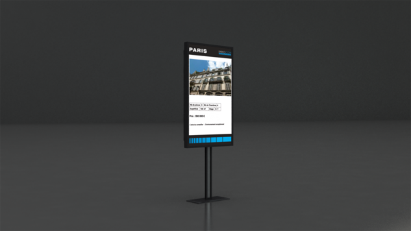 Porte-affiche pour vitrine | Panneaux lumineux LED