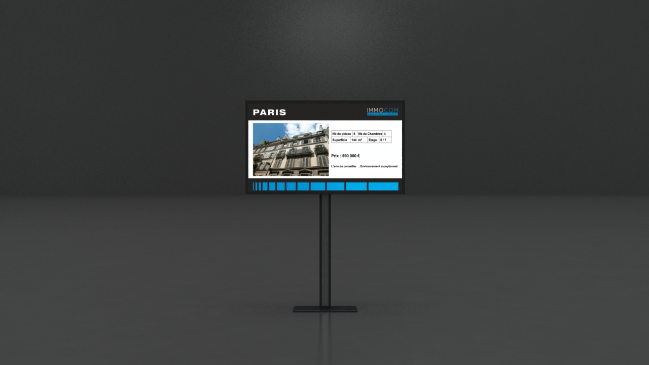 Porte affiche 40-pouces-6