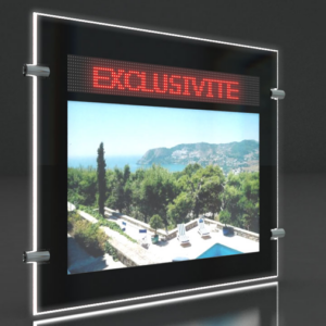 porte affiche led-nero-1