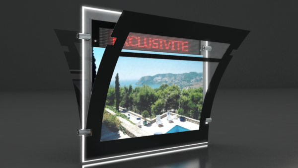 porte affiche led-nero-4