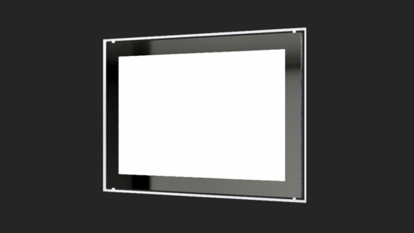 porte affiche vitrine lumineux LED