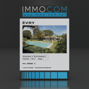 Ecrans vitrines agences immobilières -Ecrans