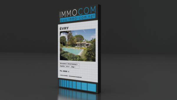 Porte affiche LED, Porte affiche lumineux led
