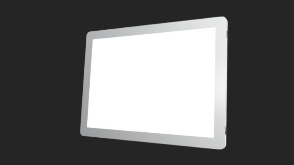 porte affiche LED hybride