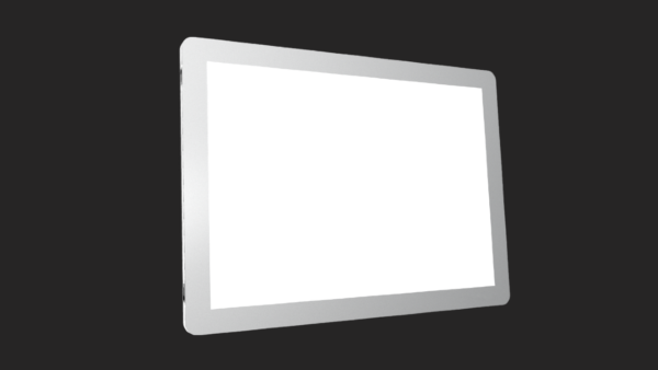 porte affiche LED hybride